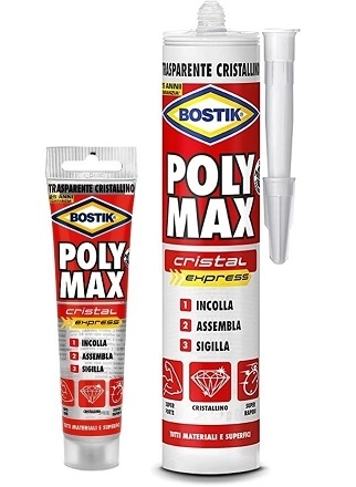 BOSTIK POLY MAX CRISTAL EXPRESS tubo 115g