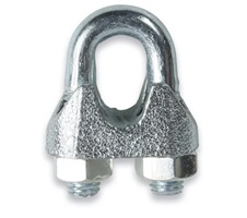 MORSETTO FUNE ZINC.516 MM 14