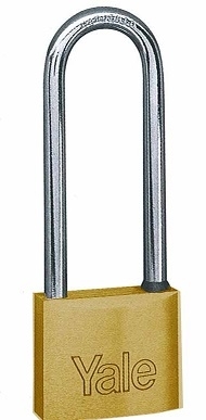 LUCCHETTO YALE Y113 MM.25  ARCO LUNGO L/MM.30