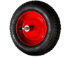 RUOTA PNEUM.X CARRIOLA PERNO CORTO 30mm STARK PNEU