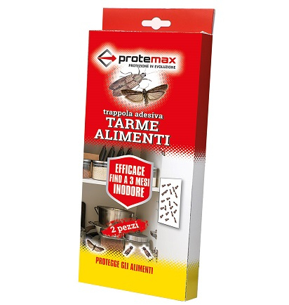 PM348 TRAPPOLE ADESIVE TARME ALIMENTI