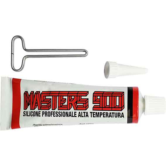 SILICONE ALTA TEMPERATURA TUBETTO 60ml NERO