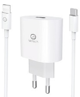 LS-Z60 CARICATORE SUPER RAPIDO+CAVO M.1,2 USB-C/LIGHTN.