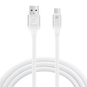 LT-C1004 CAVO CARICA RAP. 2,4A M.1,5 USB / TYPE-C BIANCO