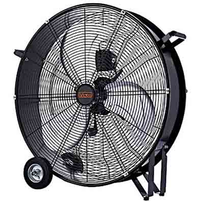 V70627 VENTILATORE INDUSTRIALE NERO D.75cm 260W