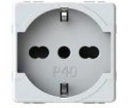 FG PRESA UNIV. P40 BIVAL+SCHUKO 10/16A+T