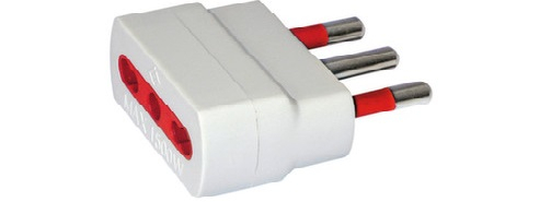 ADATTATORE SP.10A+T A PR.10/16A+T BIANCO