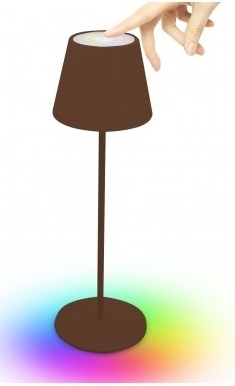 VEL-TL1908 LAMPADA JOSEPHINE RGB RICARIC. CORTEN