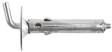 TCF DY14 TASSELLI ACCIAIO 6x30 GANCIO CORTO