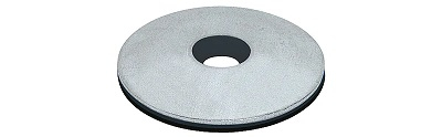 RONDELLA ALLUMINIO GUARNIZ. EPDM CB02   6,7X22