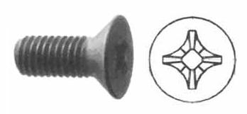 VITI A METALLO TPS PH M3 X45 ZN DIN965 UNI7688