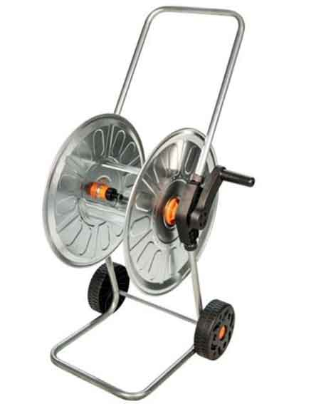 CARRELLO AVVOLGITUBO ZINC. MT.60 1/2