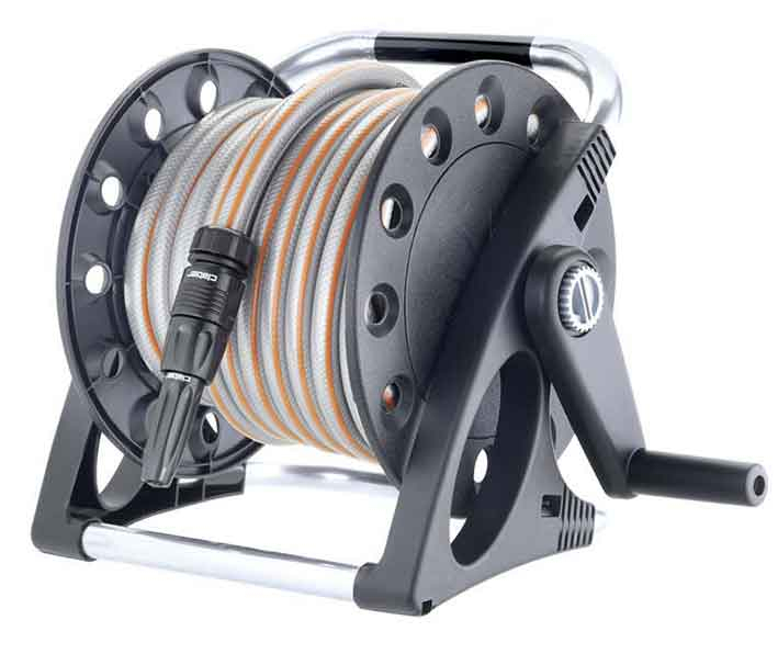 CLABER 8884 AVVOLGITUBO PARETE CON TUBO 1/2 MT.15