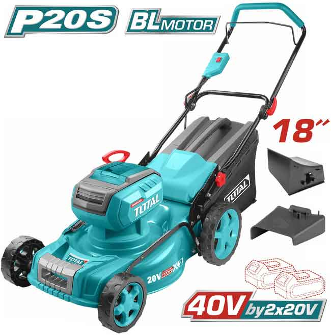 TOTAL TLMLI20185 RASAERBA 40V D.46cm MULCHING - SOLO