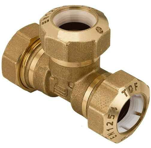 TOF RACCORDO OTTONE  T  25X3/4X25