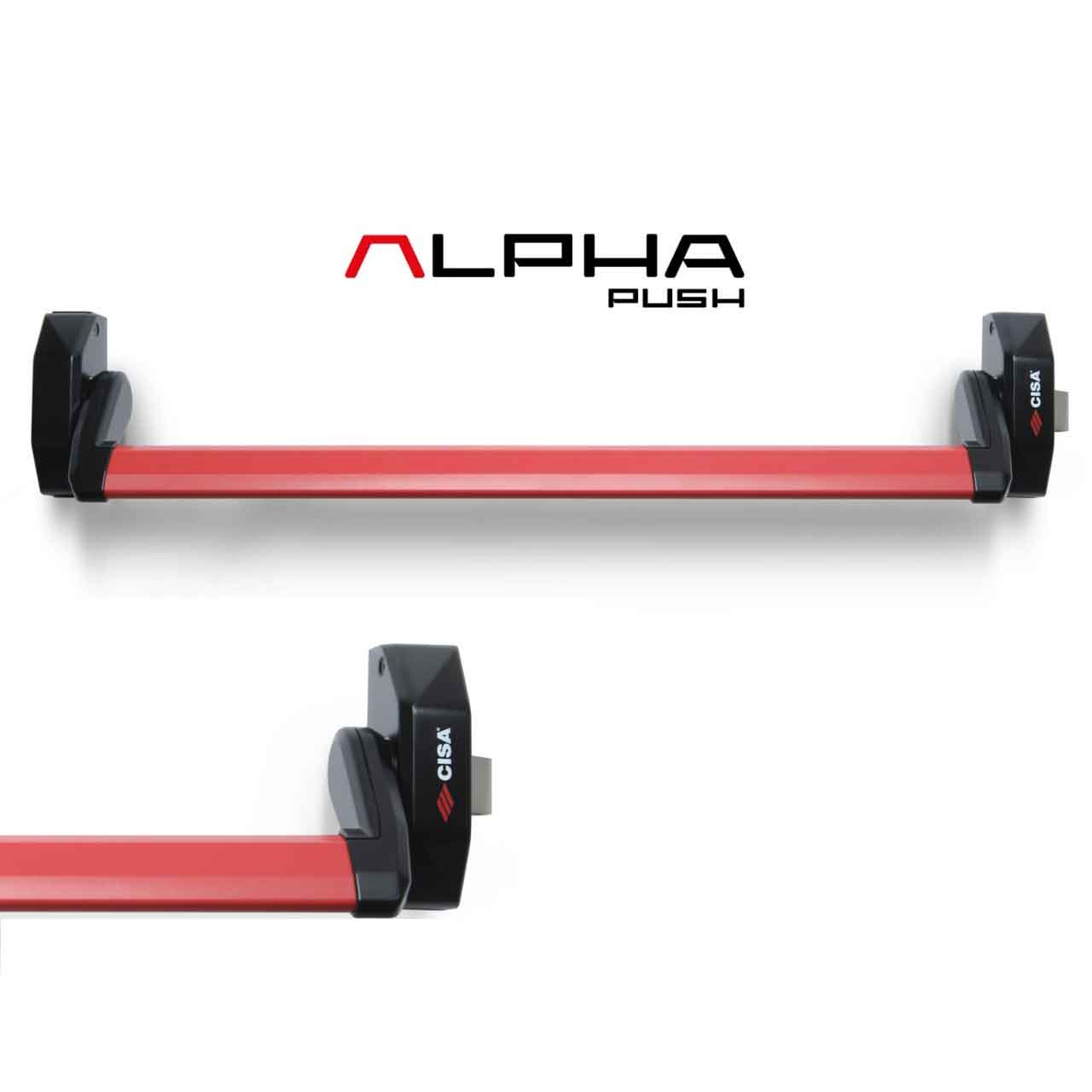 MANIGLIONE ANTIPANICO ALPHA PUSH 2P CISA 5M016.10