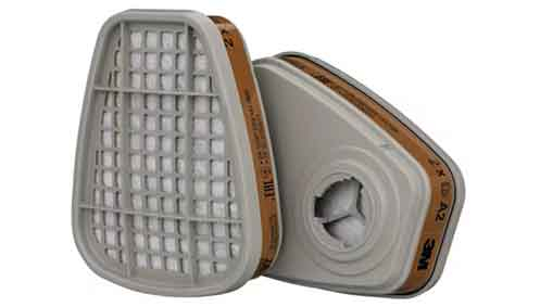 3M FILTRO MASCHERA 6059 GAS-VAPORI CL.ABEK1 PZ.2