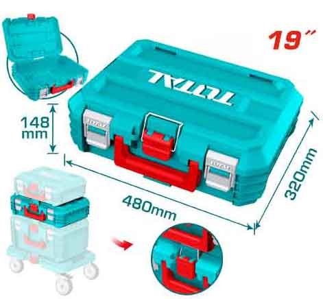 TOTAL TPBXS102 VALIGETTA PORTAUT. IMPILAB. 48x32x15