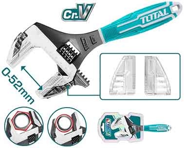 TOTAL THT10210G CHIAVE RULLINO EXTRA LARGA 0-52 L/MM.250