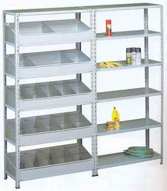 RIPIANO METALLO 120X50 GRIGIO 2 RINF.