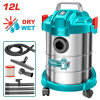 TOTAL TVC14122 BIDONE ASPIRATUTTO  12 L 800W