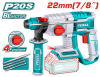 Martello tassellatore a batteria 20V TOTAL